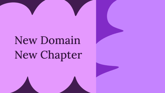 Visual for New Domain, New Chapter